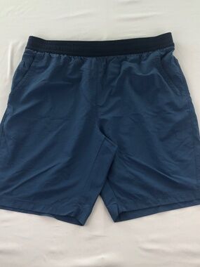 The North Face Polyester Hiking Outdoor Shorts Men’s Blue Size XXL